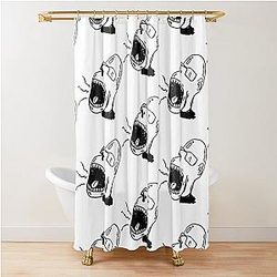 Primal Scream Shower Curtain