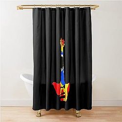 Primal Scream Mani On Bass Shower Curtain
