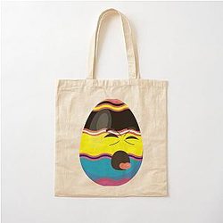 Primal scream egg Cotton Tote Bag