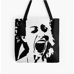Primal Scream Over Print Tote Bag