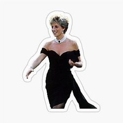 Princess Diana The Revenge Dress Sticker