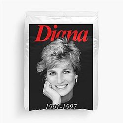 Princess Diana Vintage Duvet Cover