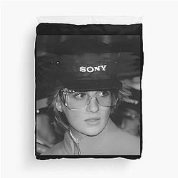 Princess Diana Sony Hat Duvet Cover was cleaned to: Princess Diana Duvet Cover
