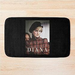 Lady Diana Princess of Wales Design Bath Mat