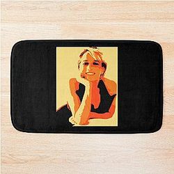 Princess Diana Pop Art Bath Mat
