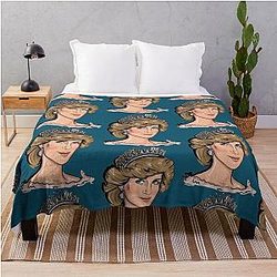 Princess Diana Throw Blanket