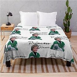 Princess Diana Throw Blanket