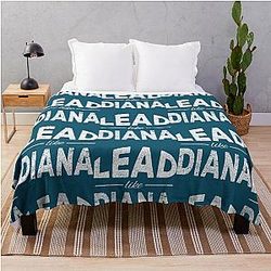 Lead like Princess Diana - Throw Blanket