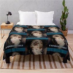 Lady Princess Diana Throw Blanket