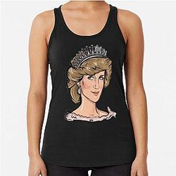 Princess Diana Racerback Tank Top