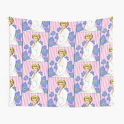 Princess Diana Vintage 90s Fashion Tapestry