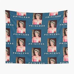 Princess Diana Fan Art Tapestry