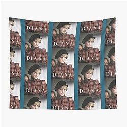 Lady Princess Diana of Wales Design Tapestry