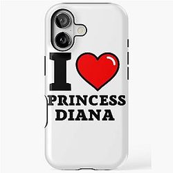 I Love Princess Diana iPhone Case