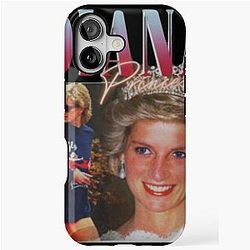 PRINCESS DIANA 90s RETRO VINTAGE iPhone Case