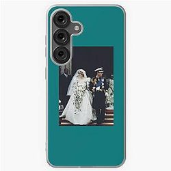 Princess Diana and Prince Charles Wedding Samsung Galaxy Phone Case