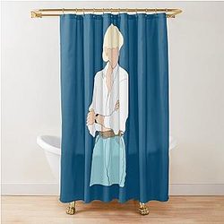 Princess Diana Fan Art Shower Curtain
