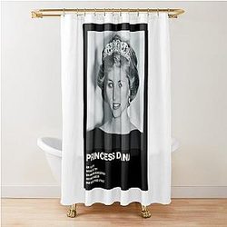 Princess Diana Shower Curtain