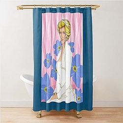 Princess Diana Vintage 90s Fashion Shower Curtain