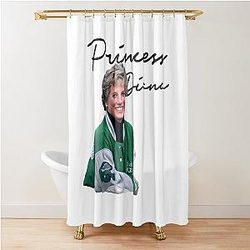 Princess Diana Eagles Shower Curtain