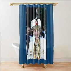 HRH Princess Diana in Pakistan 1991 Shower Curtain