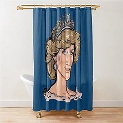 Princess Diana Shower Curtain