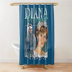 Princess Diana Royal Shower Curtain