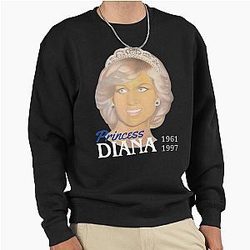 Princess Diana Portrait Painting Tribute Sweatshirt