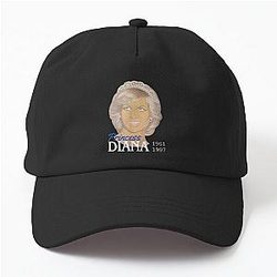 Princess Diana Portrait Painting Tribute dad hat