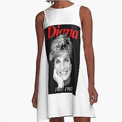 Princess Diana Vintage A-Line Dress