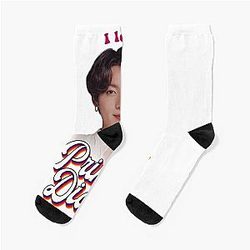 Princess Diana Jungkook Kpop Retro Meme Socks