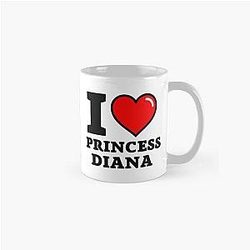 I Love Princess Diana Classic Mug