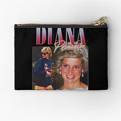 Princess Diana 90s Vintage Zipper Pouch