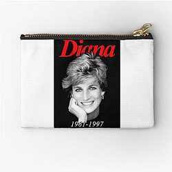 Princess Diana Vintage Premium Zipper Pouch
