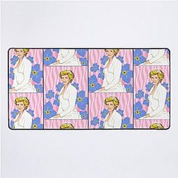 Princess Diana 90s Fashion Desk Mat