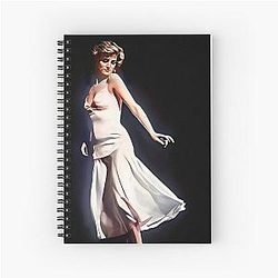 Princess Diana Spiral Notebook