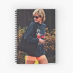 Princess Diana Street Style Notebook