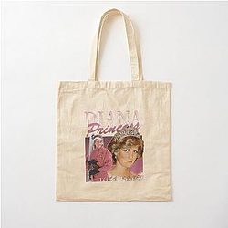 Princess Diana Vintage 90s Cotton Tote Bag
