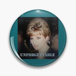 Lady Princess Diana Pin