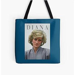 Princess Diana All Over Print Tote Bag