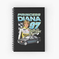 Princess Diana Spiral Notebook