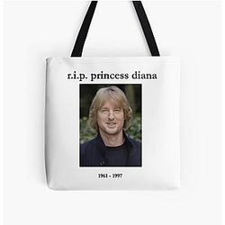 In Memoriam of Princess Diana All Over Print Tote Bag