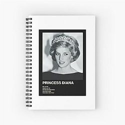 Princess Diana Spiral Notebook