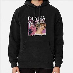 Princess Diana 90s Pullover Hoodie