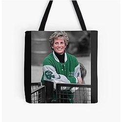 Princess Diana All Over Print Tote Bag