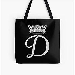 Royal Monogram of Princess Diana of Wales Tote Bag