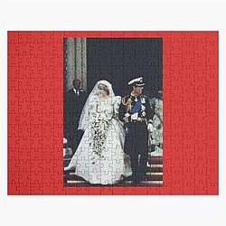 Prince Charles and Princess Diana Wedding Jigsaw Puzzle