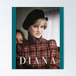 Lady Princess Diana of Wales Design Poster