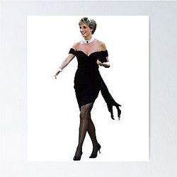 Princess Diana Revenge Dress Poster