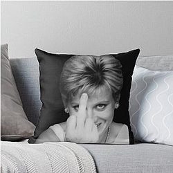 Princess Diana Throw Pillow